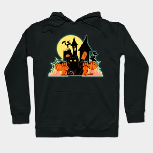 Halloween Haunted House Hoodie